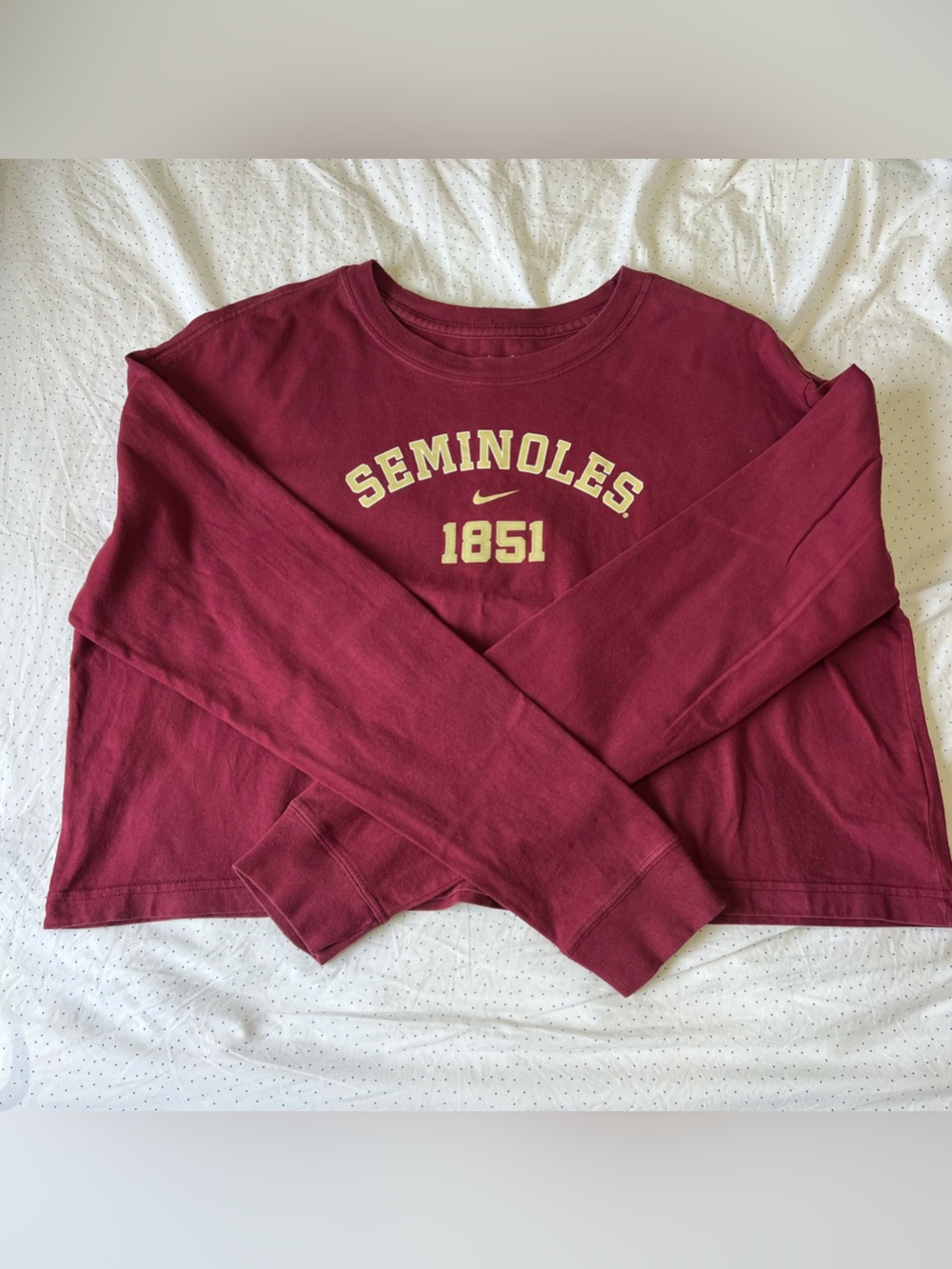 Nike Seminoles Loose Fit Tee with Swoosh 1851